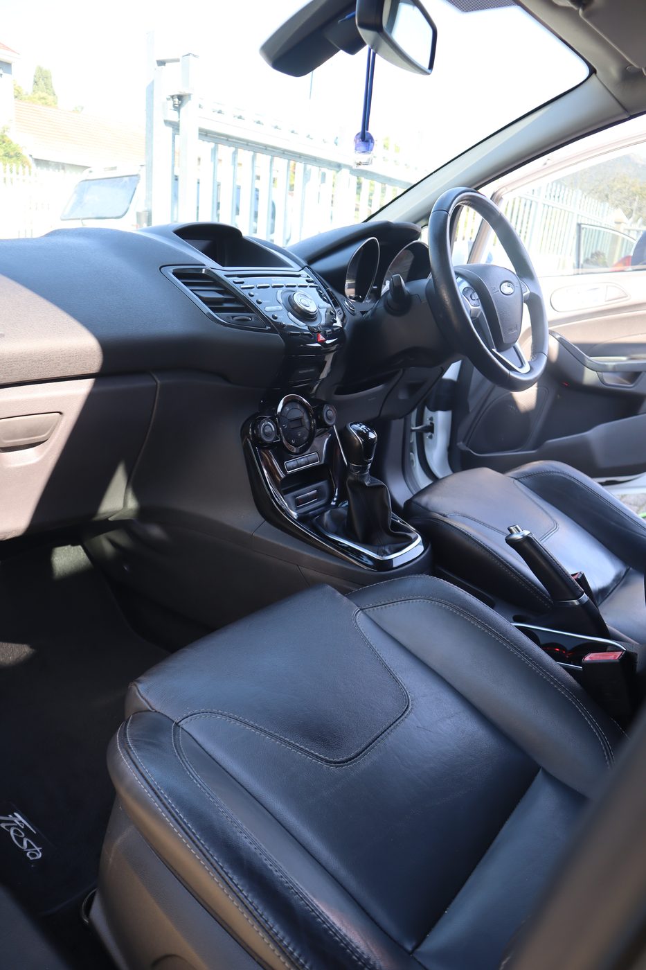 Clean finished vehicle interior after detailing